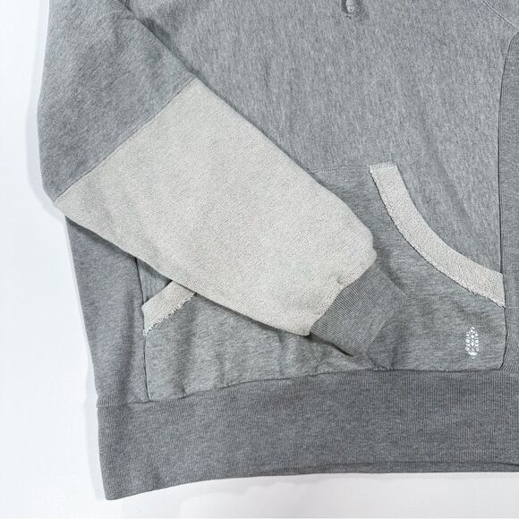 Free People Movement Womens XS Hawking Hoodie Gray Oversized Pullover Sweatshirt - Picture 6 of 14